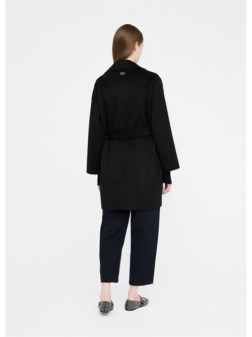 Cappotto in lana con ricami gioiello LIU JO | MF5111T4627/22222